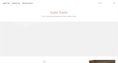 Desktop Screenshot of gypsy-travels.com